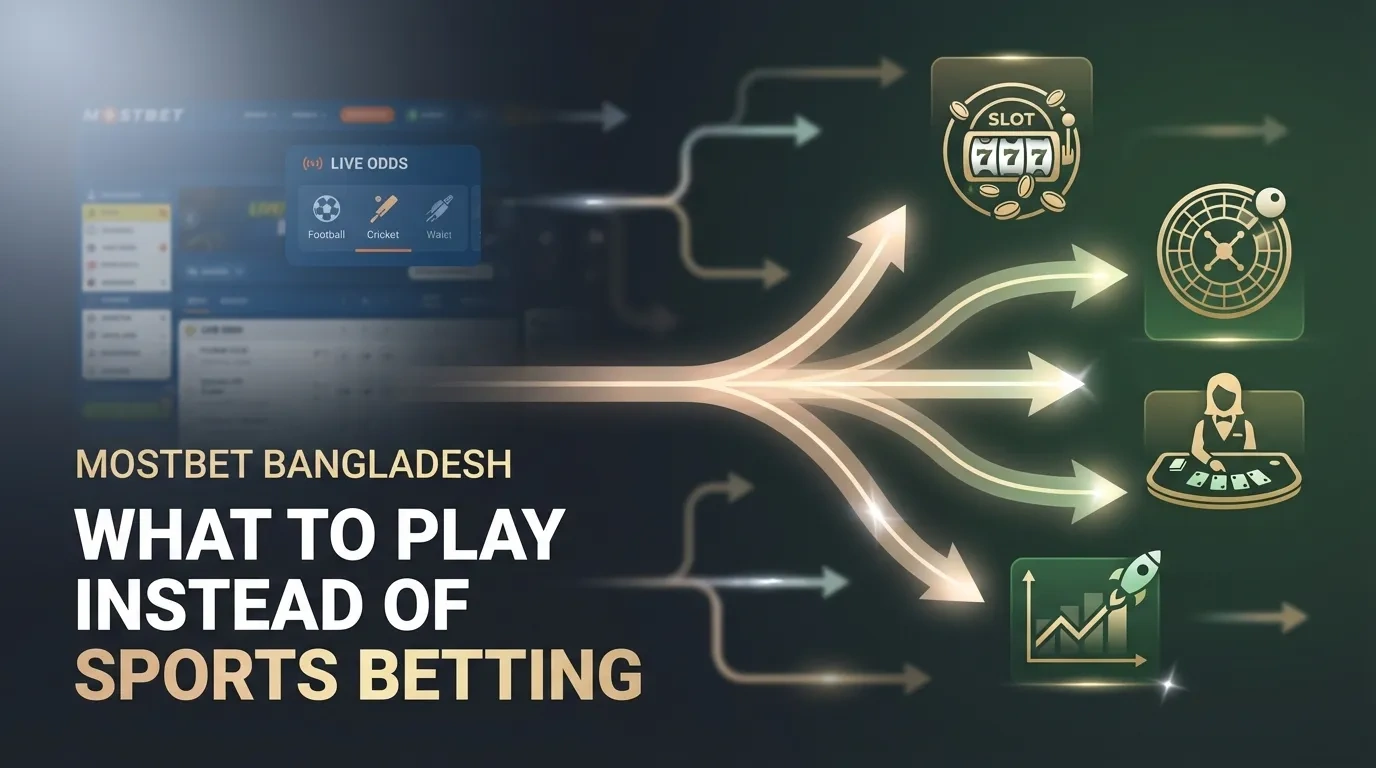 What to Replace Sports Betting with at Mostbet Casino